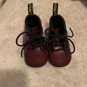 Doc Martin baby booties
